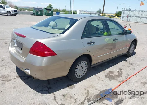 2007 Honda Accord 2.4 Vp from USA, damaged, VIN JHMCM56177C010370